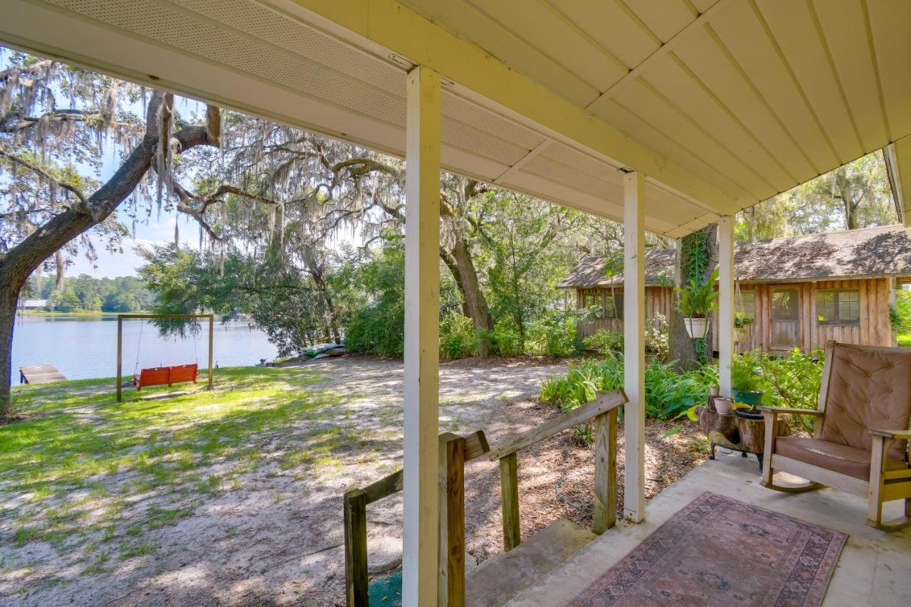 Hawthorne Retreat With Casita And Lake Winnott Access! Exterior photo