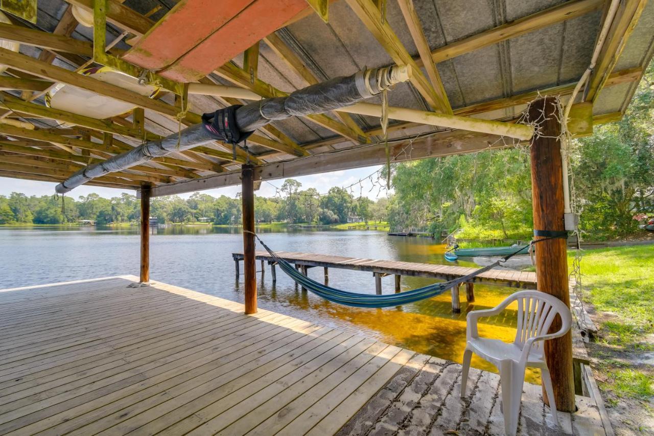Hawthorne Retreat With Casita And Lake Winnott Access! Exterior photo