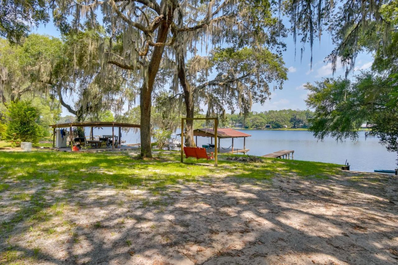 Hawthorne Retreat With Casita And Lake Winnott Access! Exterior photo